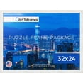 thumbnail image 4 of ArtToFrames 32x24 Inch - 81.28x60.96 CM White Puzzle Frame for 1500 piece Puzzles.1.25 Inch Custom MDF Puzzle Frames, White - Comes with Economy Acrylic, 4 of 7