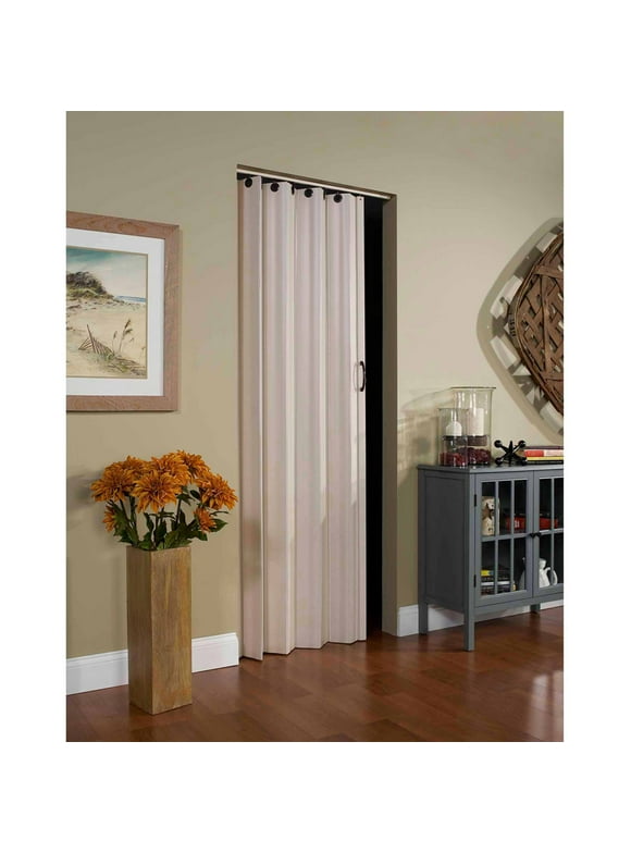 Homestyles Deco Folding Door 36-inch x 80-inch Linen Color
