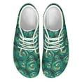 thumbnail image 4 of Wismoutput Tie-Dye Sneakers Low-Top Barefoot Shoes for Men Boys Soft Comfortable Casual Shoes Size 5.5-14, 4 of 7