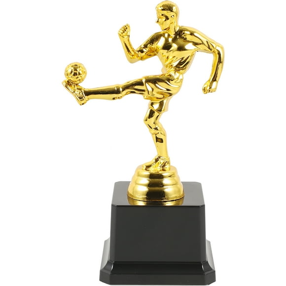 KAKOWELY Delicate Soccer Trophy Athlete Trophy Gift Table Trophy Decor Soccer Athlete Trophy Cup Craft,6.89"X2.95"X2.95"