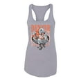 thumbnail image 2 of Wild Bobby, Denver Fan | DEN Fantasy Football ,Sports, Ladies Racerback Tank Top, Heather Grey, Medium, 2 of 4