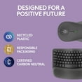 thumbnail image 3 of Logitech Wave Keys MK670 Combo, Wireless Ergonomic Keyboard with Signature M650 L Wireless Mouse, Comfortable Natural Typing, Bluetooth, Logi Bolt, fo, 3 of 10