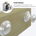 thumbnail image 3 of FENGGUIQU 1Pack Durable Zinc Alloy Button Lock for RV Cupboard Door Storage Security, 3 of 8