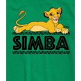 thumbnail image 3 of The Lion King - Simba - Youth Short Sleeve Graphic T-Shirt, 3 of 5