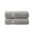 thumbnail image 2 of Madison Park Signature 800gsm 100% Cotton Bath Sheet 2-Piece Set 34x68", Silver, 2 of 5