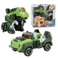thumbnail image 3 of Juguete del coche, figuras de dinosaurios de deformación juguetes de plástico para niños modelo de dinosaurio diseñado con precisión, 3 of 8