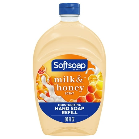 Softsoap Moisturizing Liquid Hand Soap Refill  Milk & Golden Honey Scent  50 oz