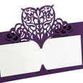 thumbnail image 3 of fastboy 50pcs Cut Out Heart Seat Card Vintage Table Number Name Card Place Cards Wedding Birthday Party Decoration, 3 of 9