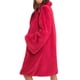 thumbnail image 4 of Chaqueta de abrigo de imitación cálida para mujer para mujer, abrigo de invierno con cuello vuelto Fridja po1865, 4 of 9