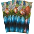 thumbnail image 6 of Easter Bunnies Chocolate Eggs Kitchen Tea Towels 4 Pack Absorbent Hand Dish Towels, Rabbit Dishcloths Lint-Free 18x28 Inch Fast Drying for Cooking Baking Home Clean, 6 of 7