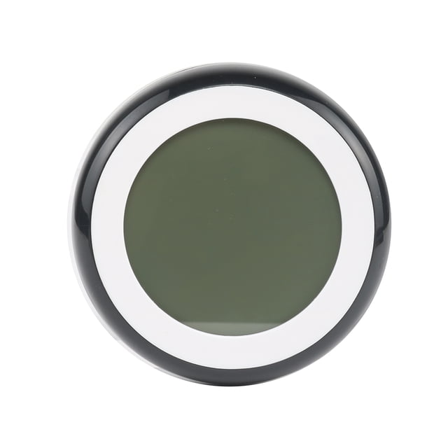 Inteprter Termómetro digital LCD, higrómetro/ de temperatura de humedad, reloj Termómetros negro