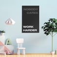 thumbnail image 2 of Motivational Poster Nobody Cares Work Harder Home Gym Decor Canvas Art Poster And Wall Art Picture Print Modern Family Bedroom Decor Posters, 2 of 6