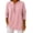 Pink, variant on Reversible Fleece Shirt for Women Button Front Long Sleeve Pullover Soft and Warm Layering Top for All Day Comfort M Size White