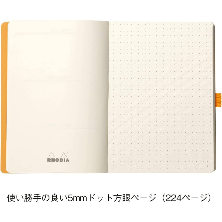 Rhodia Goalbook Journal, A5, Dotted - Orange 
