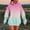 Red Sweatshirt for Winter, variant on XPMWRP Women's Gradient Color Oversized Hoodie Sweatshirts Dressy Casual Long Sleeve Pullover Tops Loose Winter Warm Clothes Yellow S
