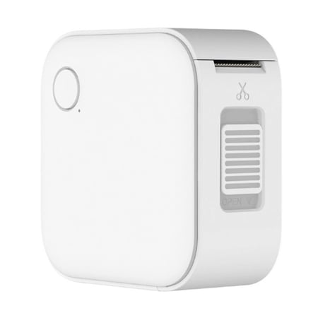 Mini Portable Printer Label Maker Machine Small Templates & Waterproof Labels for Home/Kitchen