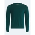 thumbnail image 6 of Free Assembly Men’s Cashmere Crewneck Sweater with Long Sleeves, Midweight, Sizes XS-2XL, 6 of 6