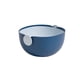 thumbnail image 1 of Inteprter Cesta de drenaje doble, colador de de frutas de plástico, contenedor de Hotel, café, cocina, colador de drenaje con mango reutilizable Almacenamiento y organización del hogar Azul Inteprter  HA065307-04B, 1 of 6