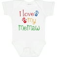 thumbnail image 3 of Inktastic I Love My Memaw Girls Baby Bodysuit, 3 of 5