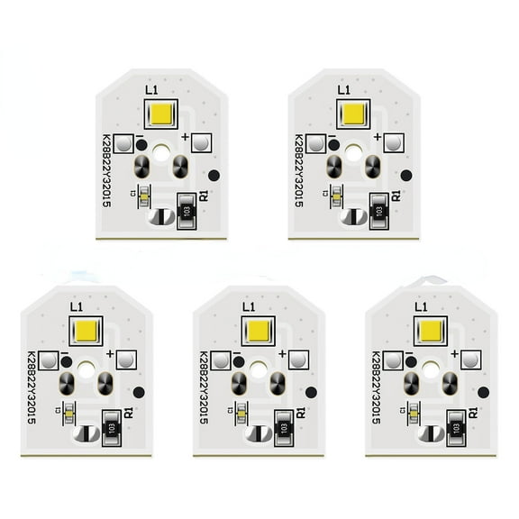New Upgraded WR55X11132 WR55X25754 Refrigerator Light Replacement led wr55x30602 wr55x26486 eap12172918 4590213 ap6261806 Without Cover 5 PCS