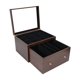 thumbnail image 4 of Caja organizadora de tarjetas coleccionables y deportivas de primera calidad. Marrón, 4 of 9