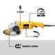 thumbnail image 3 of Amoladora angular DEWALT DW840K 13A de 7 pulgadas con bolsa y ruedas de corte, 3 of 8