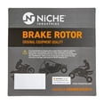 thumbnail image 4 of Niche Front Brake Rotor Pad Kit for Suzuki Vstrom 650 59100-33850 Motorcycle MK1007065, 4 of 7