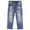 Blue-2330, variant on KIDSCOOL SPACE Baby Girl Boy Jeans,Little Kid Elastic Band Inside Ripped Denim Pants,Blue,3-4 Years