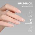 thumbnail image 3 of Gel formador de uñas GAOY, 16 ml, fortalecedor de uñas, color rosa lechoso, 3 of 6