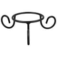 thumbnail image 4 of Black Iron Globe Stand for Crystal Ball Display Support 6 Inch Diameter, 4 of 8