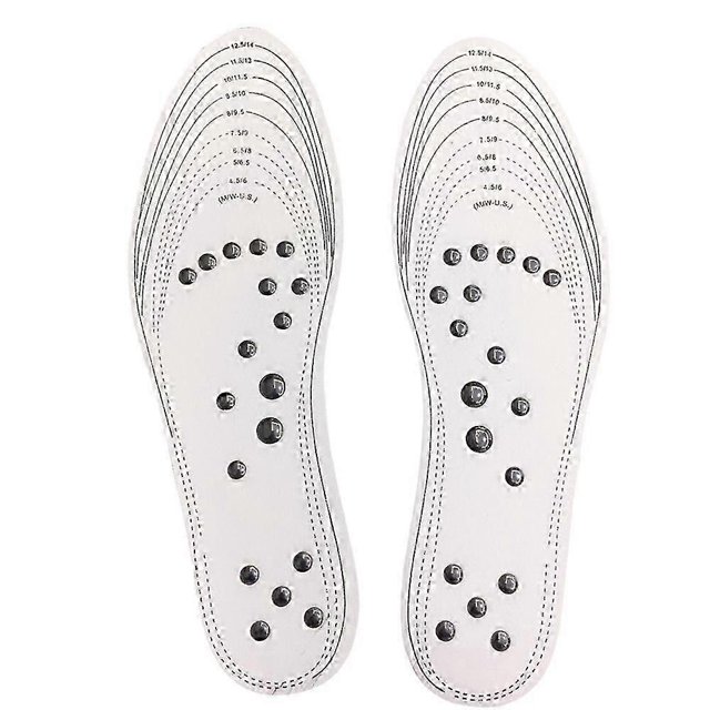 Acupressure Slimming Insoles Foot Massager Magnetic Therapy Weight Loss Massage Insole XR-Hot
