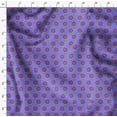 thumbnail image 4 of Soimoi Poly Georgette Fabric Leaves & Floral Artistic Printed Fabric 1 Yard 52 Inch Wide, 4 of 5