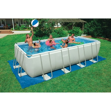 intex pool swimming frame ultra walmart above ground pools rectangular