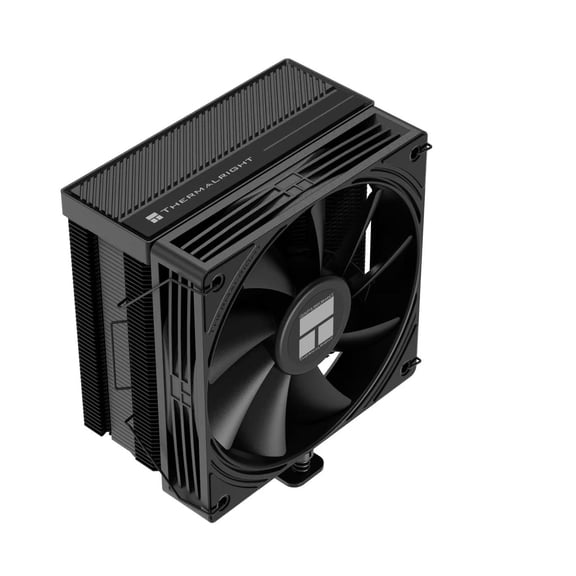 Thermalright ASSASSIN X120-A DARK All-Black CPU Air Cooler, 4 Heat Pipes, 120mm PWM Fan, AMD AM5/AM4, Intel LGA1851/1700