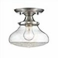 thumbnail image 3 of Golden Lighting 3417-SF PW-CC Asha Small Semi Flush, Pewter & Crushed Crystal Glass, 3 of 4