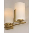 thumbnail image 4 of 21284SWSBR Maxim Lighting Dart-4 Light Bath Vanity-29.75 Inches wide by 7.75 inches high-Satin Brass Finish, 4 of 8