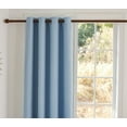 thumbnail image 3 of Tony's Colllection 2 Panels Solid Thermal Insulated Grommet Blackout Curtains/Drapes for Bedroom Window, 3 of 11
