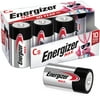 Energizer MAX C Batteries (8 Pack), C Cell Alkaline Batteries