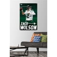 thumbnail image 2 of NFL New York Jets - Zach Wilson 21 Wall Poster with Pushpins, 22.375" x 34", 2 of 3