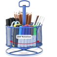 thumbnail image 1 of Organizador de escritorio de malla TANGJMXG giratorio de 360 grados 4 compartimentos, 1 of 3