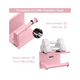 thumbnail image 4 of Portarrollo De Papel Higiénico De Acero Inoxidable Lab.G Rosa, 4 of 5