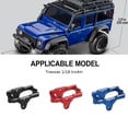 thumbnail image 4 of Soporte de servo Ounissouiy TRX4M para coches sobre orugas 1/18 RC Crawler azul, 4 of 6