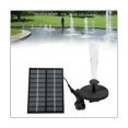 thumbnail image 2 of Bomba de fuente solar con panel solar para piscina, estanque, jardín, aspersor de agua para baño de pájaros, estanque y jardín., 2 of 7