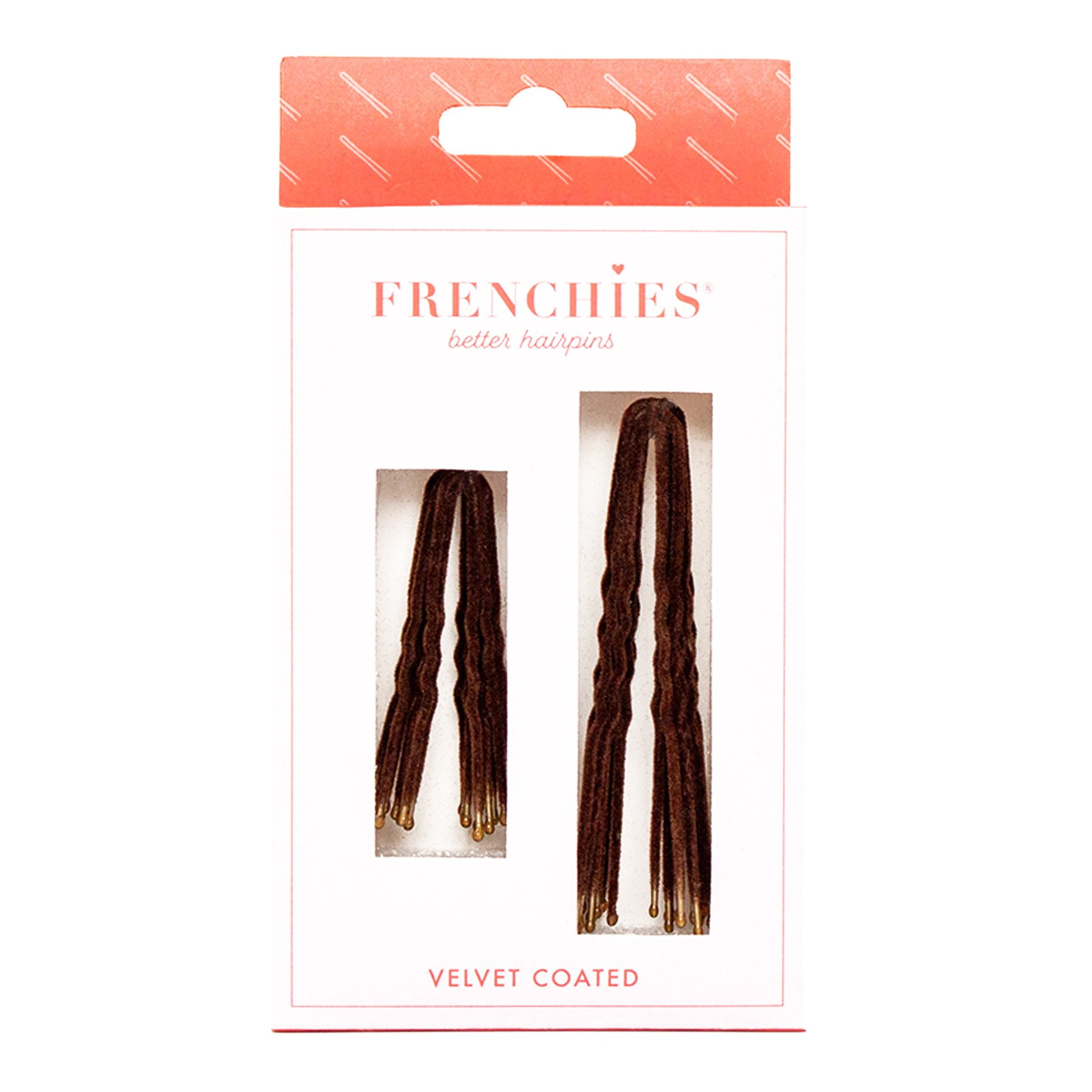 Frenchies Ultra Flocked Extra Soft French Twist Hair Pins The French
