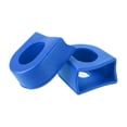 thumbnail image 1 of Cáscara Protectora De Ciclismo 2x botas de brazo de manivela de bicicleta RISK cubierta protectora de juego de bielas de bicicleta MTB (azul), 1 of 4