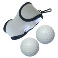 thumbnail image 1 of Mini bolsa de soporte para pelotas de golf, riñonera con gancho, organizador de Clip con tees de bolas, 1 Juego Gris kusrkot Bolsa de pelota de golf, 1 of 7