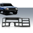 thumbnail image 2 of PIT66 Cluster Dash Trim Panel Bezel Fit for Jeep Cherokee XJ 1984-1996 Black, 2 of 9