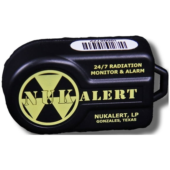 NukAlert Radiation Detector & Alarm Keychain | Real-Time Nuclear Radiation Monitor with Audible Alerts | Compact Emergency Prep Tool | Made in USA