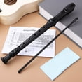 thumbnail image 4 of LEEYNEER 1 Set Recorder Flute 8 Hole Clarinet Instrument with Cleaning Rod Cleaning Cloth And Storage Bag, 4 of 6