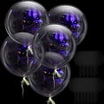 thumbnail image 4 of Moyic 12 piezas de decoración de globos de TPU, globos portátiles reutilizables inflables, festival, fiesta de boda, adorno de Año Nuevo de 18 Kits de decoración para fiestas Moyic BFH000099-01, 4 of 6